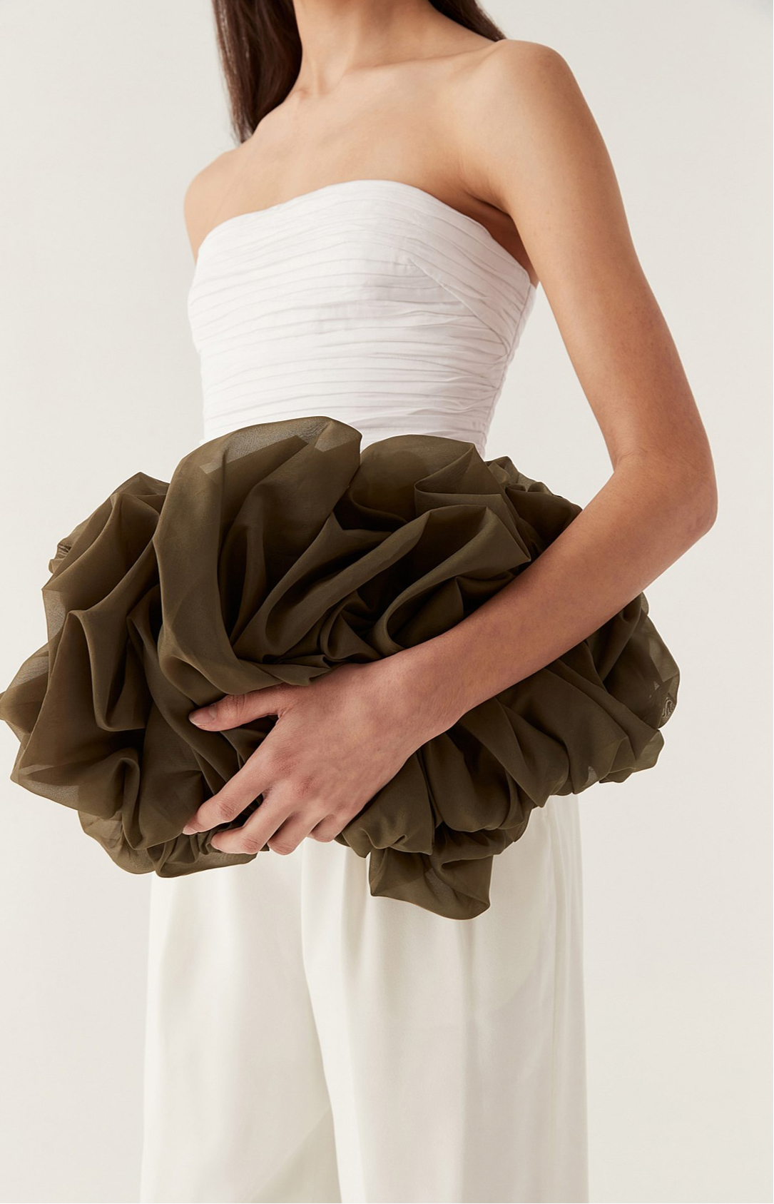 AJE - Alana Ruffle Clutch