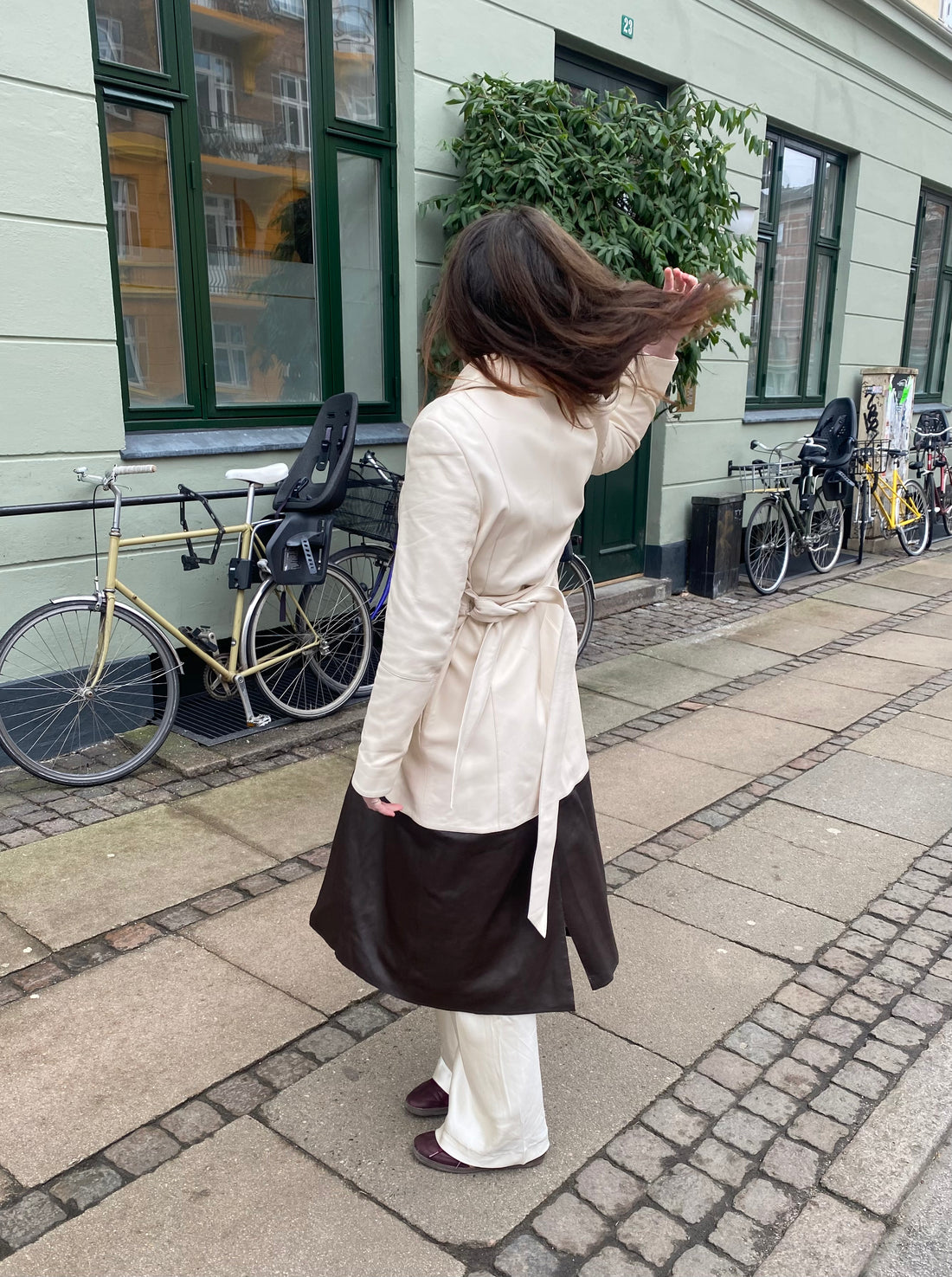 CAMILLA AND MARC - Onyx Leather Trench