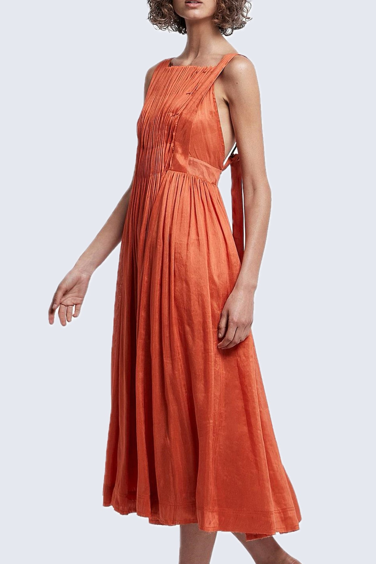 AJE - Unfold Sleeveless Midi Dress