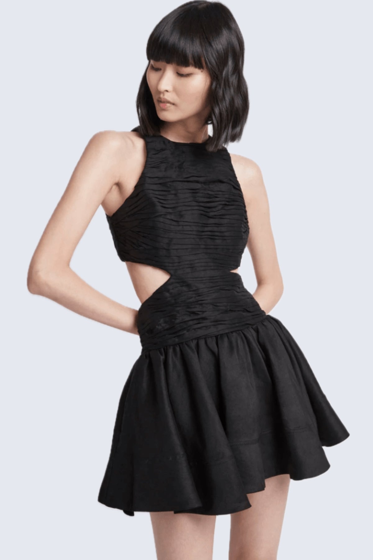 AJE - Introspect Cut Out Mini Dress