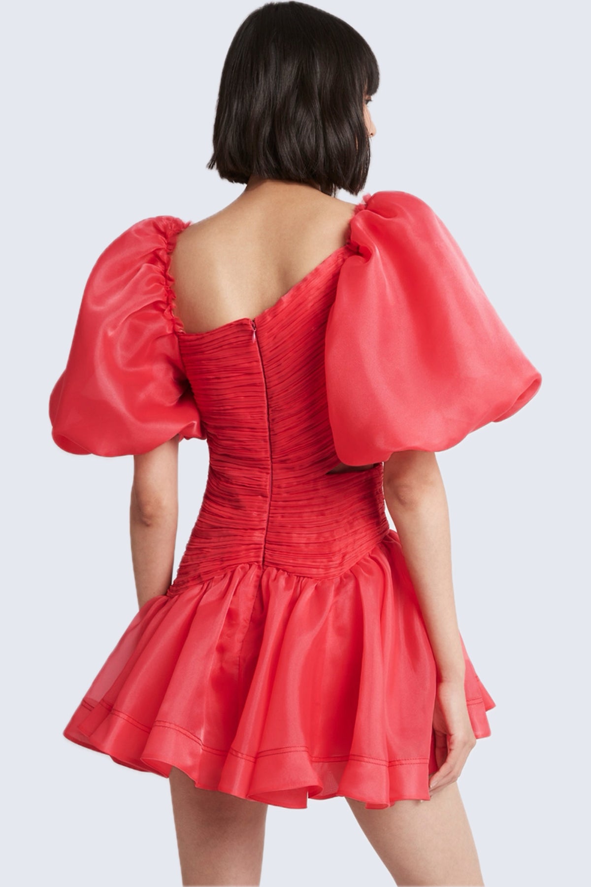 AJE - Joan Puff Sleeve Mini Dress