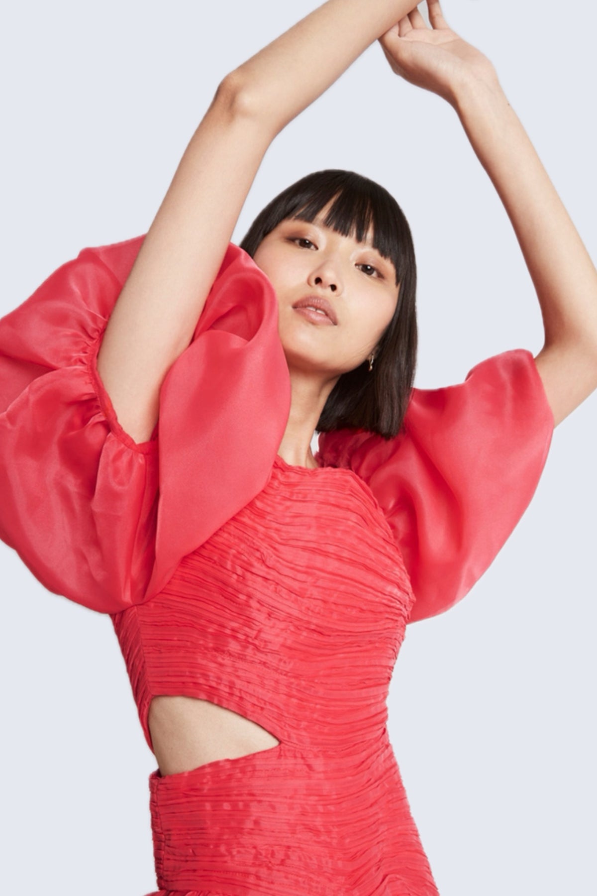 AJE - Joan Puff Sleeve Mini Dress