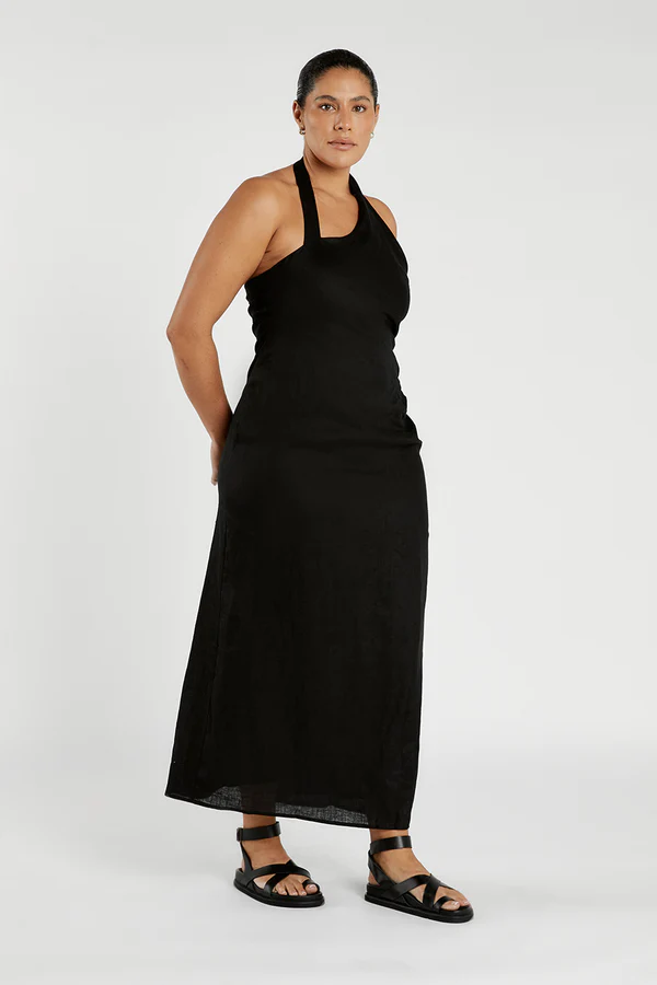 DISSH - Zoe Asymmetrical Linen Dress