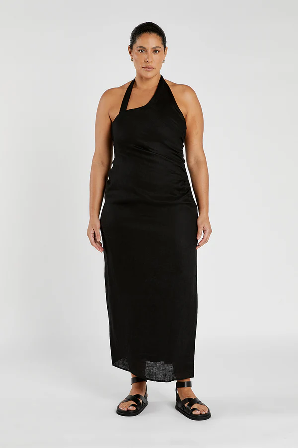 DISSH - Zoe Asymmetrical Linen Dress