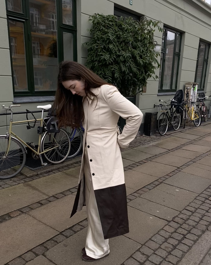CAMILLA AND MARC - Onyx Leather Trench